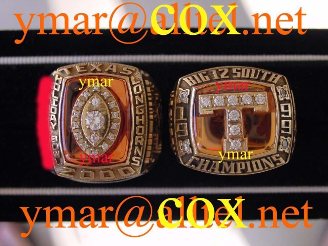 2000 Texas Holiday Bowl Champions & 1999 Texas Big XII South Champions