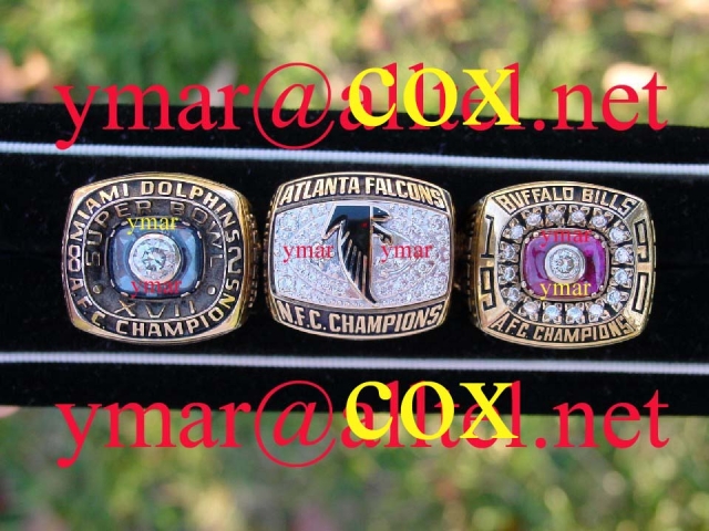 1982 Miami ADC Champions, 1998 Atlanta NFC Champions, 1990 Buffalo AFC Champions